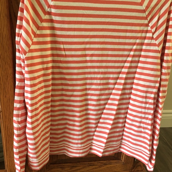 Light sweatshirt with a summery striped pattern. - Picture 2 of 2